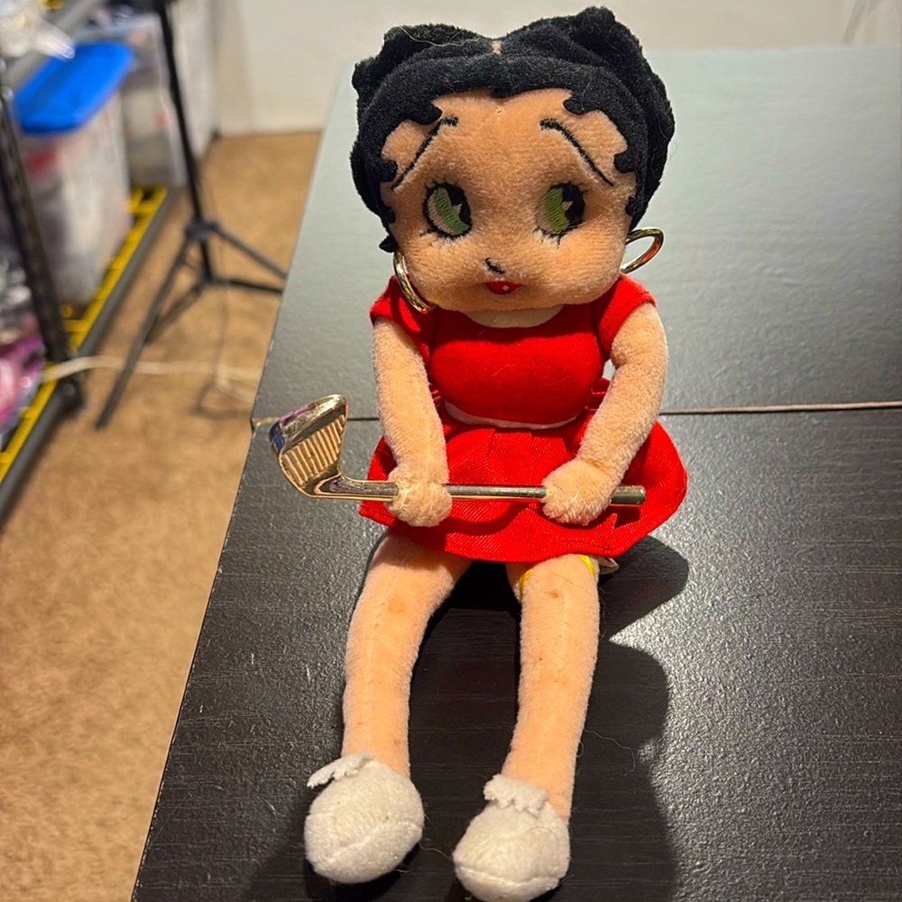 Winning Edge 2000 Betty Boop golf plush